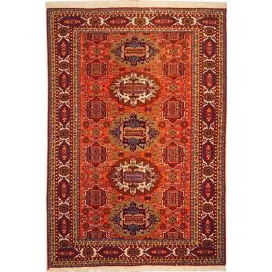 One Of The Kind Persian Ardabil Rug 6'6" x 4'7"